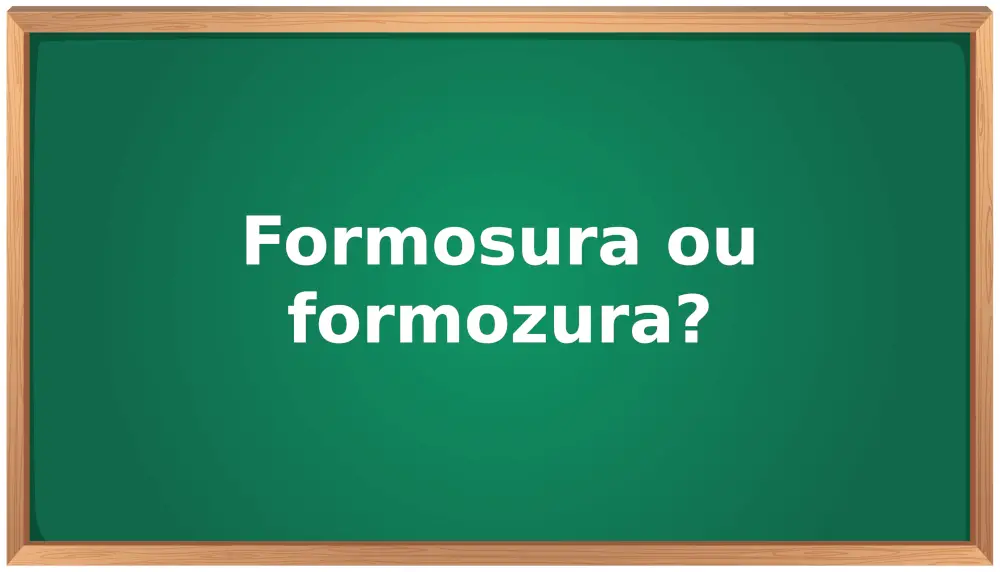 formosura ou formozura
